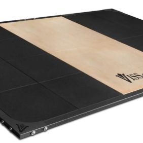 Plataforma para levantamiento de pesas mixta.