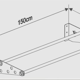 Rack para pelotas de pilates Viss Sport